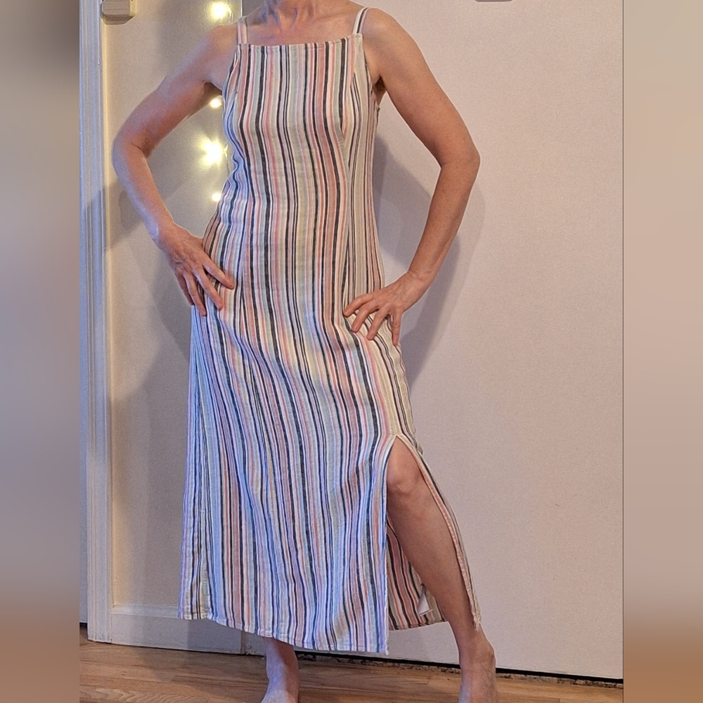 OLD NAVY linen-blend dress - Size Small
